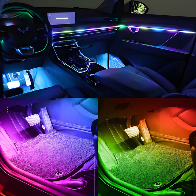 Bande lumière pour voiture 140/110cm